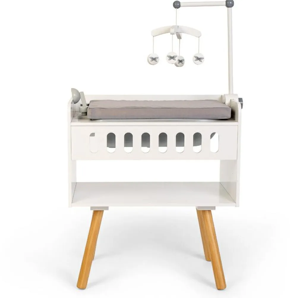 byASTRUP Dukke tilbehør - Puslebord m. badekar