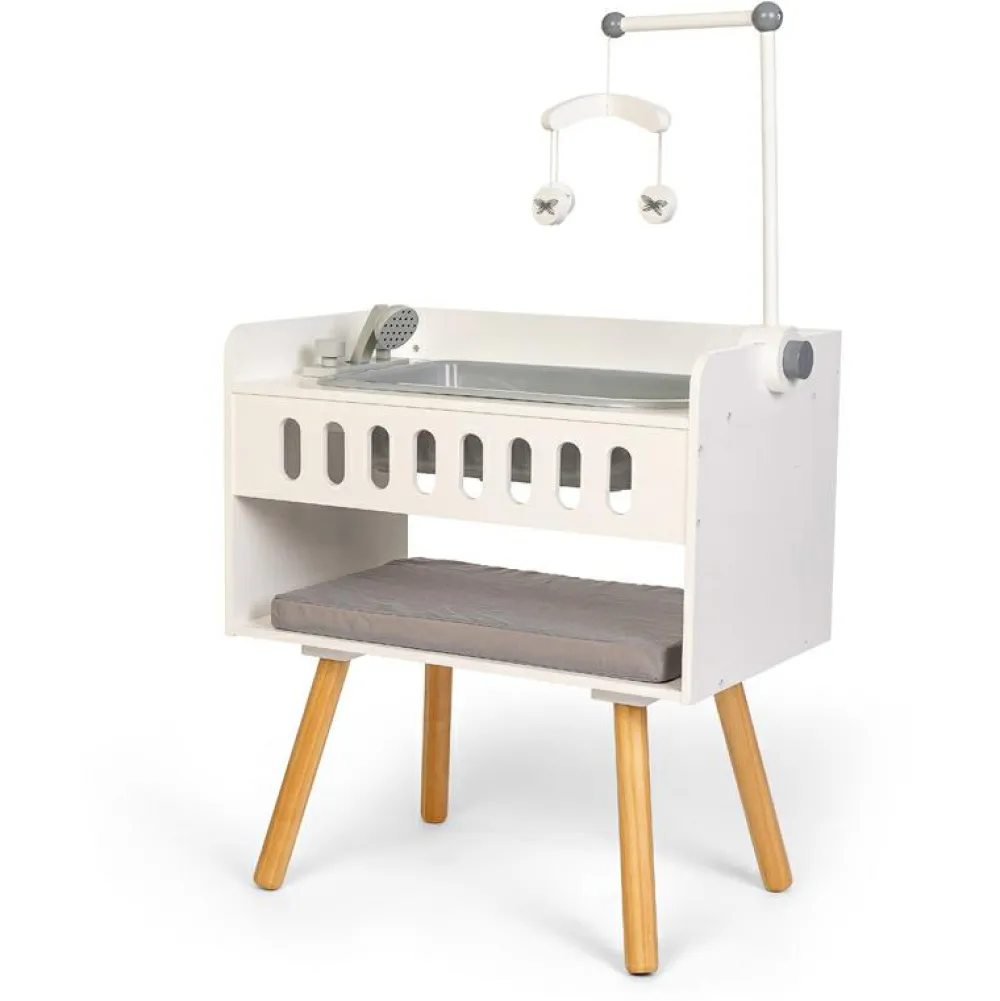 byASTRUP Dukke tilbehør - Puslebord m. badekar