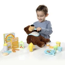 Best Melissa & Doug Dukke tilbehør - Spisetid, 24 dele