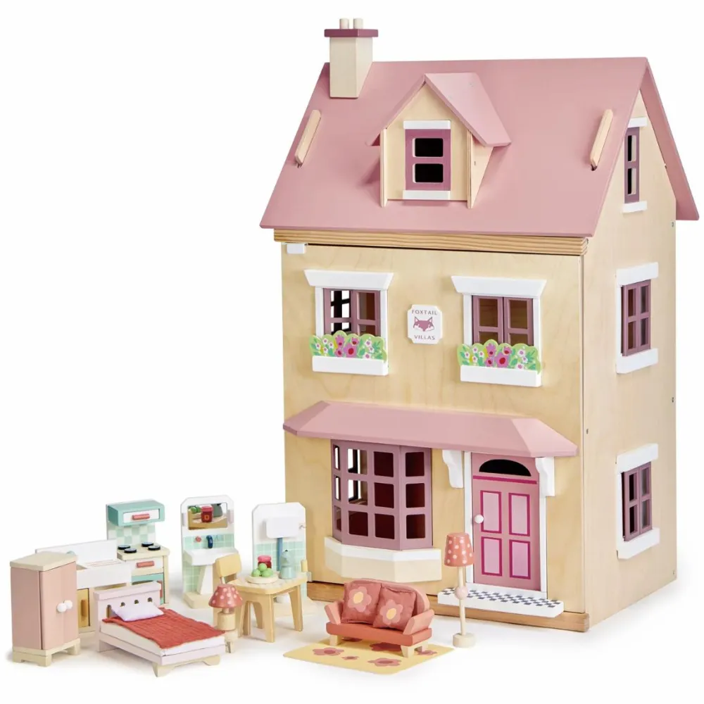 Sale Tender Leaf Dukkehus - Foxtail Villa (inkl. møbler)