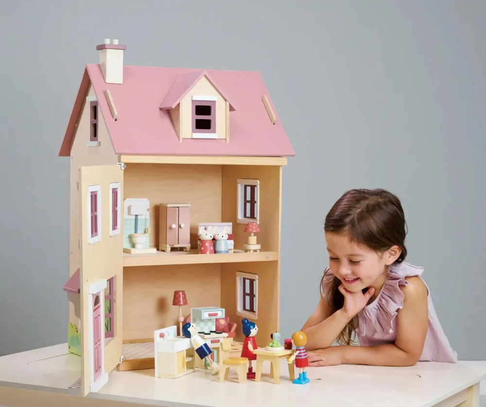 Sale Tender Leaf Dukkehus - Foxtail Villa (inkl. møbler)