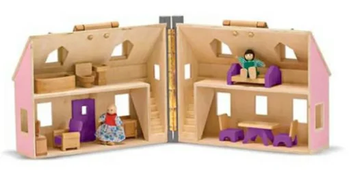 Clearance Melissa & Doug Dukkehus - Mobil
