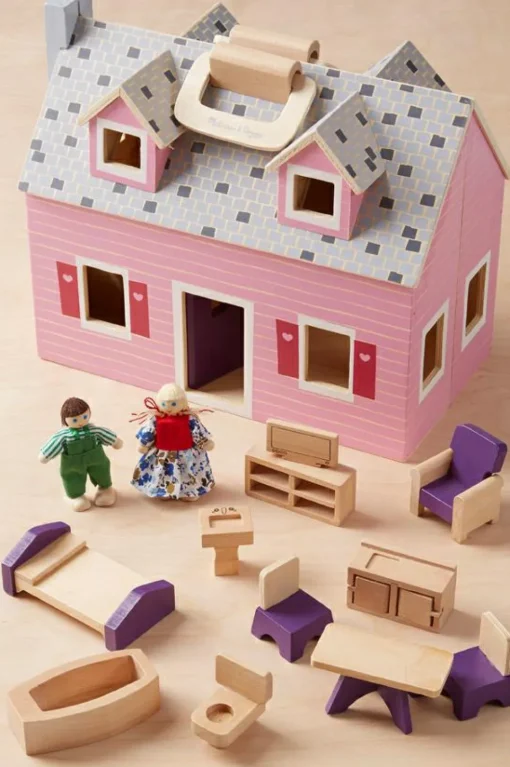 Clearance Melissa & Doug Dukkehus - Mobil