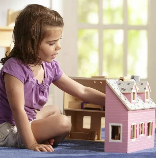 Clearance Melissa & Doug Dukkehus - Mobil