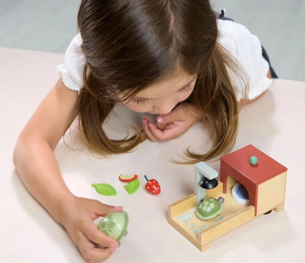 New Tender Leaf Dukkehus tilbehør - Skildpadde-terrarium