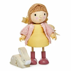Sale Tender Leaf Dukkehusfigur - Amy og kanin