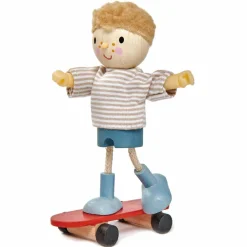 Discount Tender Leaf Dukkehusfigur - Edward og skateboard