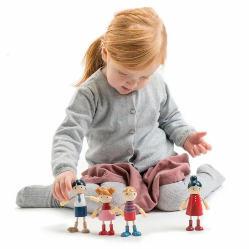 Discount Tender Leaf Dukkehusfigurer - Familien Andersen