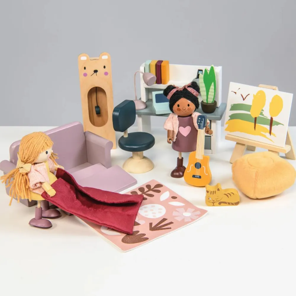 Outlet Tender Leaf Dukkehusmøbler - Studierum