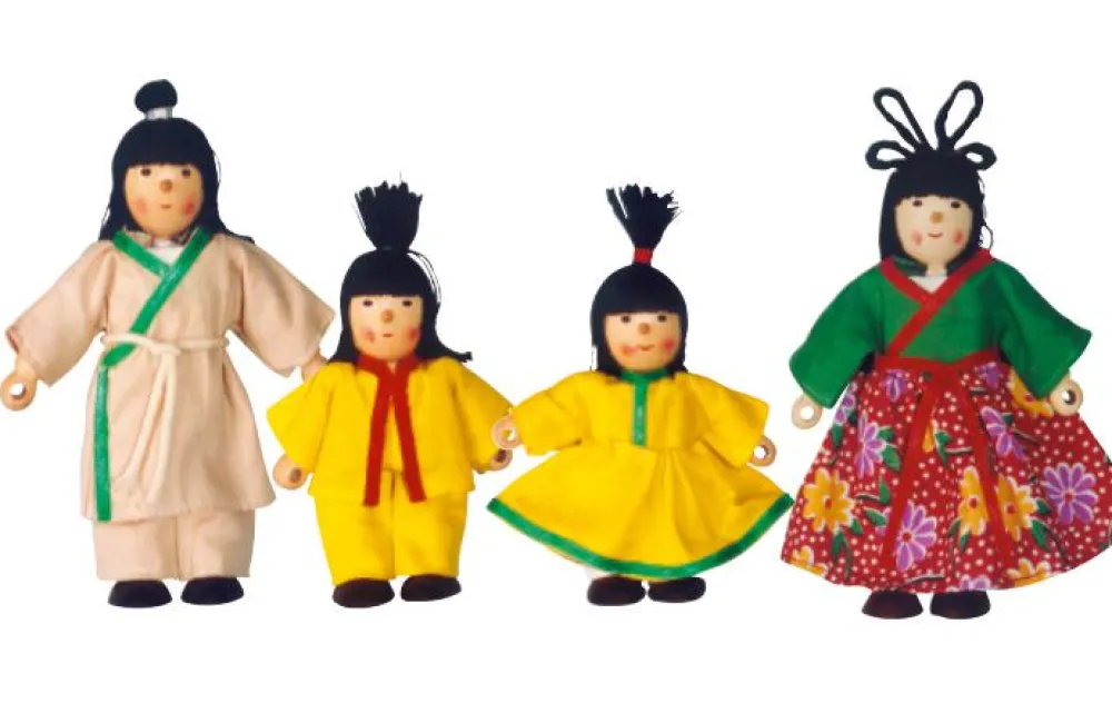 Clearance Dukker 12,5 cm - B: 4 familiemedlemmer