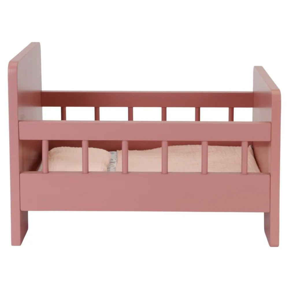 Dukkeseng inkl. sengesæt - Rosa