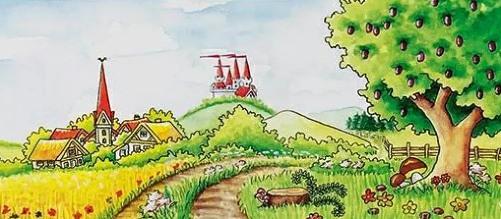 Best Dukketeater - Bordmodel (25 x 28 cm)