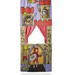 Egmont Toys Dukketeater til døråbning - Ridder (165 x 70 cm)