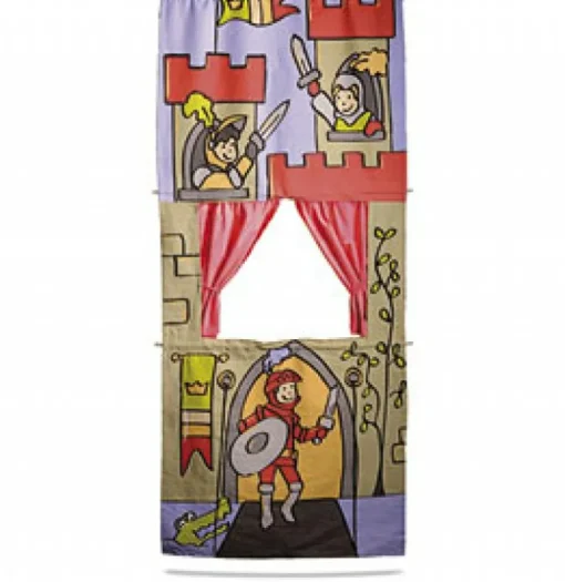 Egmont Toys Dukketeater til døråbning - Ridder (165 x 70 cm)