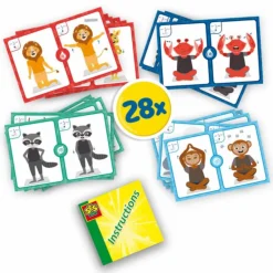 Clearance SES Creative Dyreyoga med 28 kort