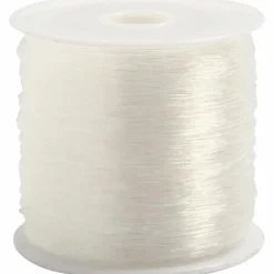 Creativ Company Elastiksnor til smykker Ø 0,5 mm - 100 meter