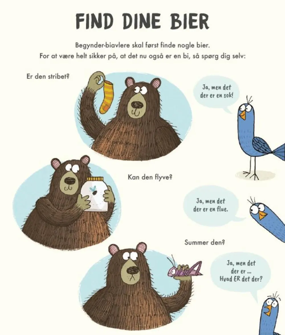 Forlaget Bolden En bjørns guide til at holde bier