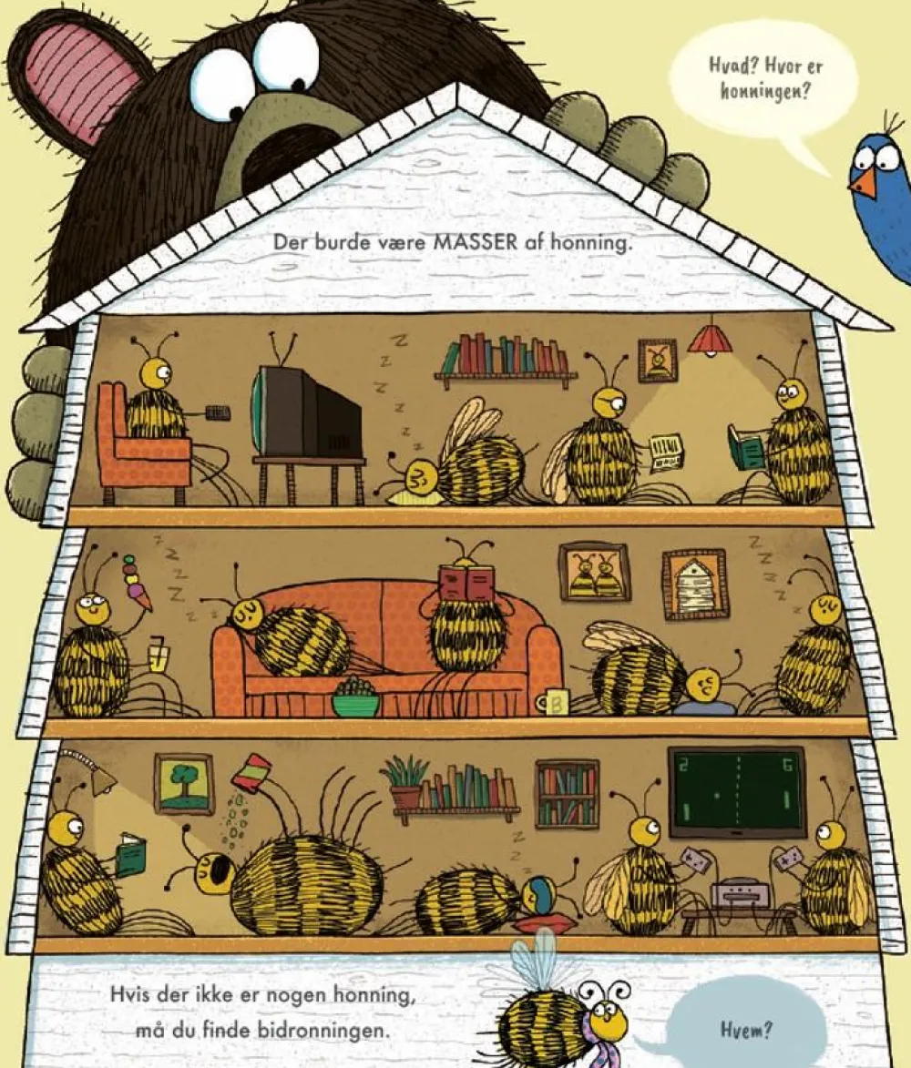 Forlaget Bolden En bjørns guide til at holde bier