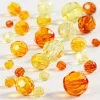 Creativ Company Facetperlemix - Gul, 45 gr.