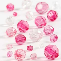 Best Creativ Company Facetperlemix - Pink, 45 gr.