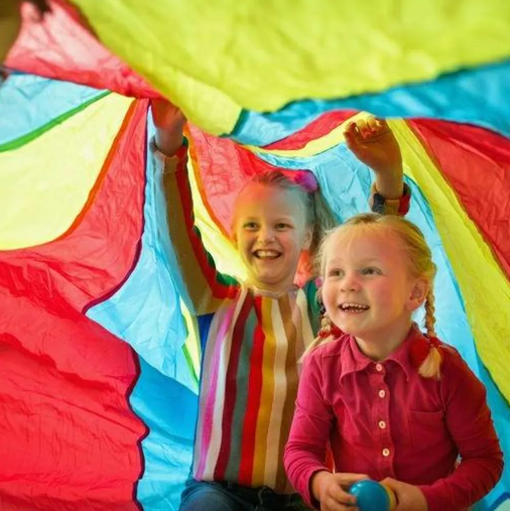 Online BS Toys Faldskærm Ø 3 M - Inkl. 24 bolde