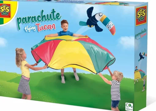 New SES Creative Faldskærmsleg - Den flyvende tukan