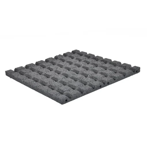 Hot Faldunderlag 50 x 50 cm / 30 mm tyk - Grå