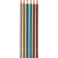 Online Creativ Company Farveblyanter - Metallic, 6 stk