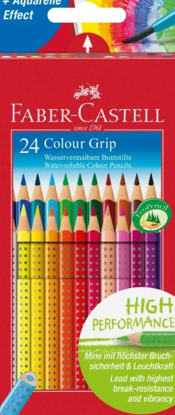 Sale Faber-Castell Farveblyanter Grip 24 stk