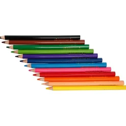 Best Creativ Company Farveblyanter Jumbo - Ass. farver, 12 stk