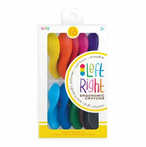 Best OOLY Farvekridt - Ergonomiske, 10 stk