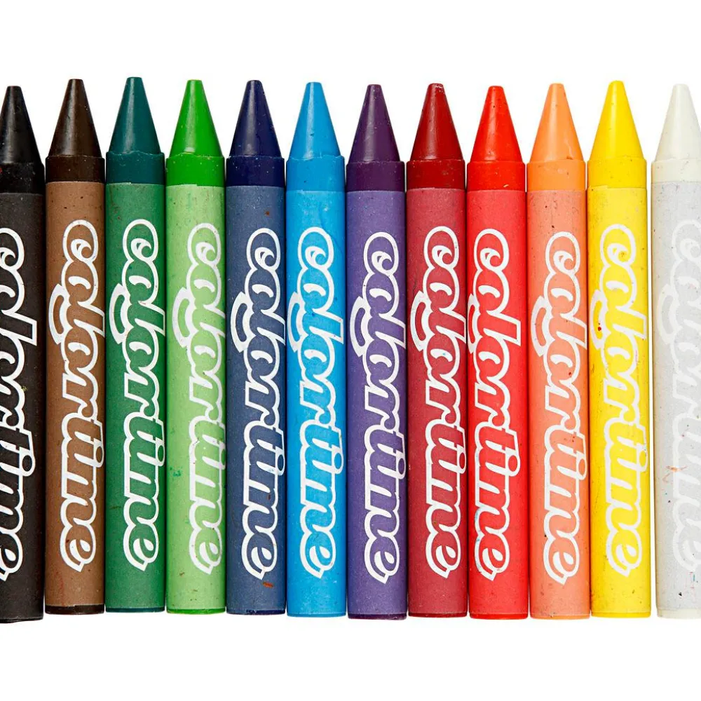 Clearance Creativ Company Farvekridt, 12 stk