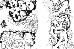 Best Farvelægningsbog - Graffiti