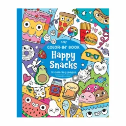 Discount OOLY Farvelægningsbog - Happy Snacks