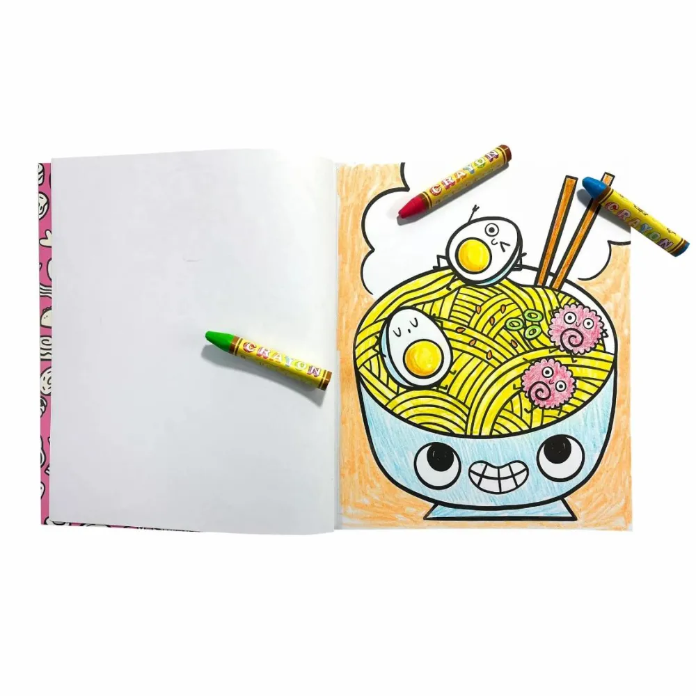 Discount OOLY Farvelægningsbog - Happy Snacks