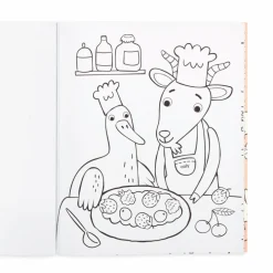 Sale OOLY Farvelægningsbog - Little Farm Friends