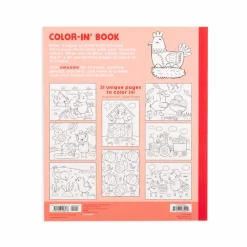 Sale OOLY Farvelægningsbog - Little Farm Friends