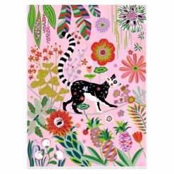 Sale Djeco Farvelægningsplakater - Jungle, 3 stk