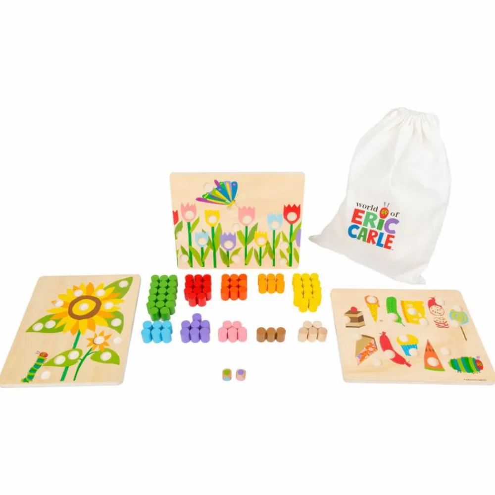 Outlet small foot Farvespil - Den sultne larve Aldrigmæt