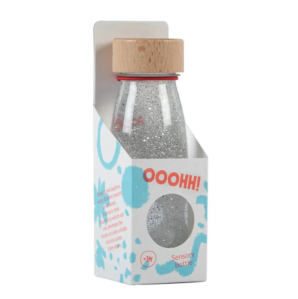 New Fascinationsflaske - Sølv glitter