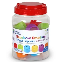Outlet Learning Resources Fidget Poppers - Følelser, 24 stk