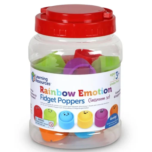 Outlet Learning Resources Fidget Poppers - Følelser, 24 stk