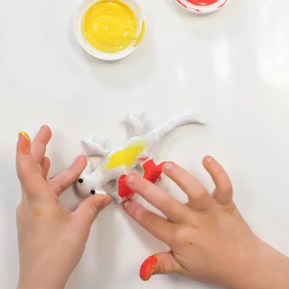 Best Finger- og tekstilmaling 150 ml - Basis, 4 stk