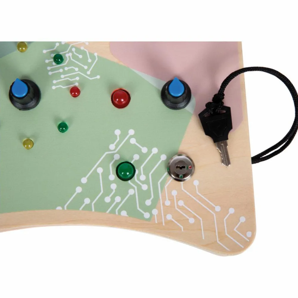 Best small foot Finmotoriktavle - Knapper & kontakter