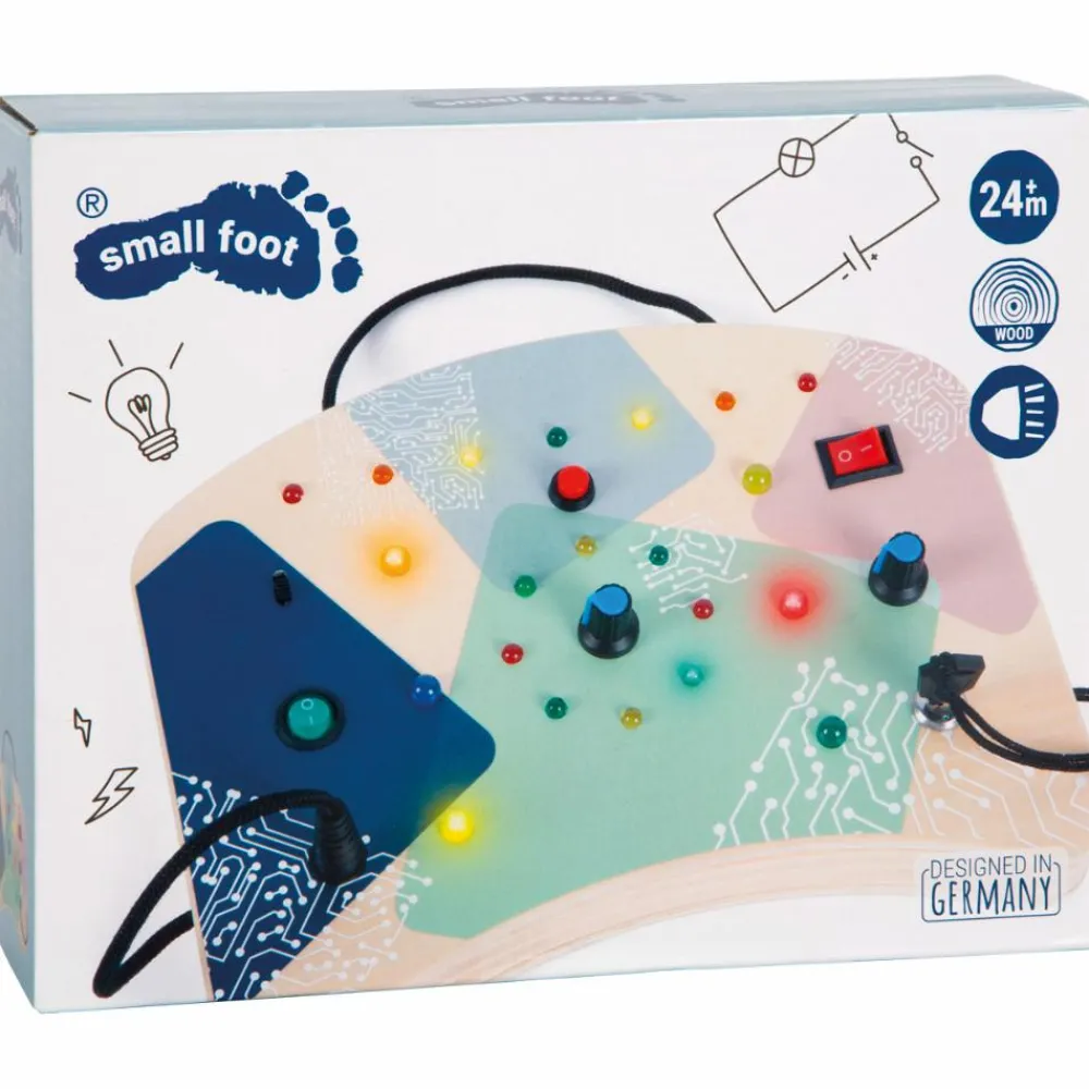 Best small foot Finmotoriktavle - Knapper & kontakter