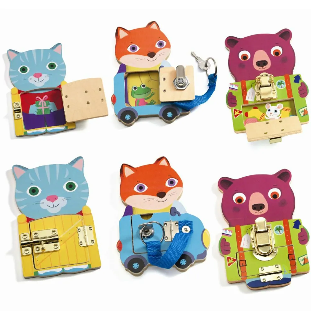 Discount Djeco Finmotorisk læringsspil - Locktou