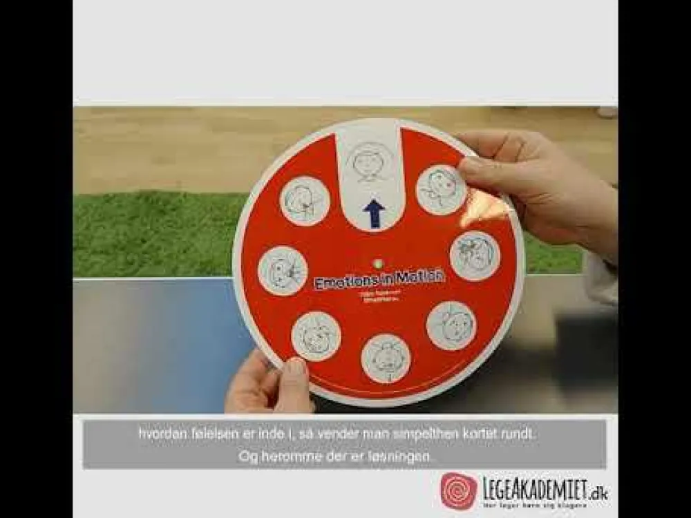 Følelseshjul Ø 23 cm.