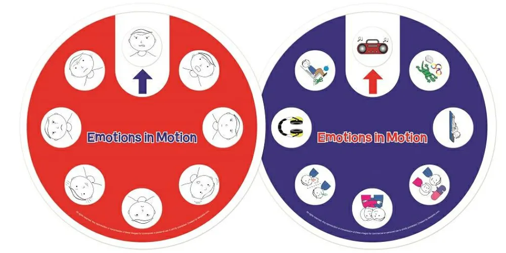 Følelseshjul Ø 23 cm.