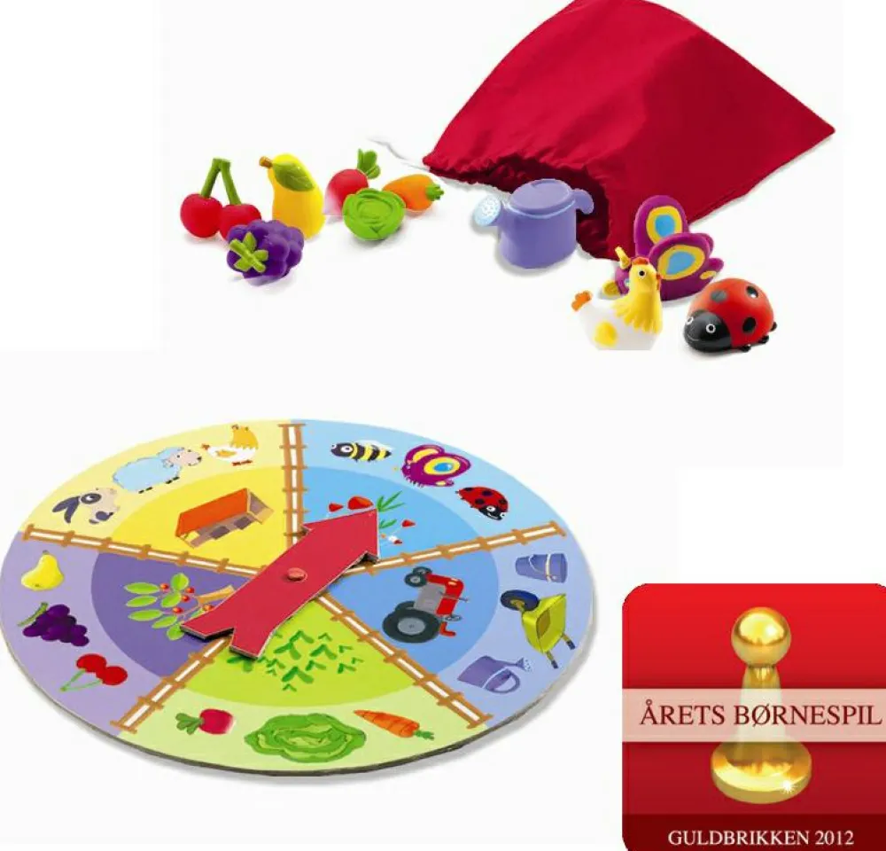 Outlet Djeco Følespil - Tactilo Loto, På bondegården