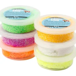Clearance Creativ Company Foam Clay 6 x 14 gr. - Påskefarver